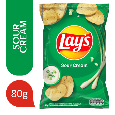 Batata lays elma chips sour cream 96g