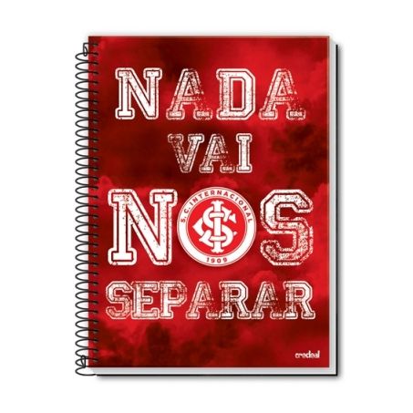 CADERNO ESP CREDEAL CD 10X1 200 FOLHAS INTERNACIONAL