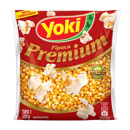 MILHO PARA PIPOCA TIPO 1 YOKI PREMIUM