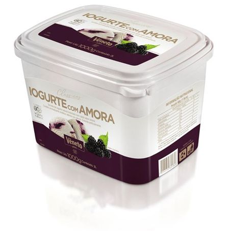 Sorvete Veneto 2lt Iogurte C/Amora