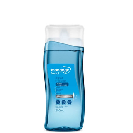 Agua micelar monange 200ml acido hialuronico