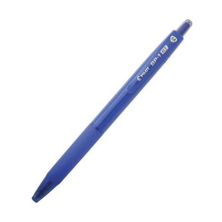 Caneta retratil media azul 1.0 un