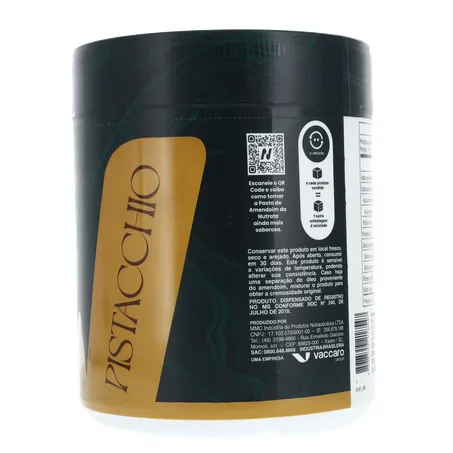 Pasta de Amendoim Nutrata Bacio Di Latte Sabor Pistache 400g 360-11