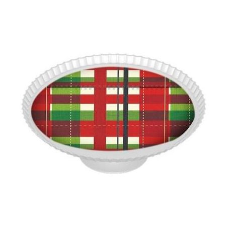 Porta bolo melamine natal yangzi 35cm