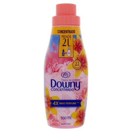 Amaciante de roupa concentrado frescor da primavera downy 500ml