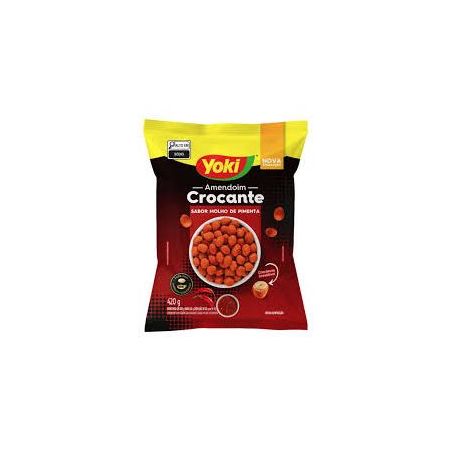AMENDOIM CROCANTE YOKI MOLHO DE PIMENTA 420G