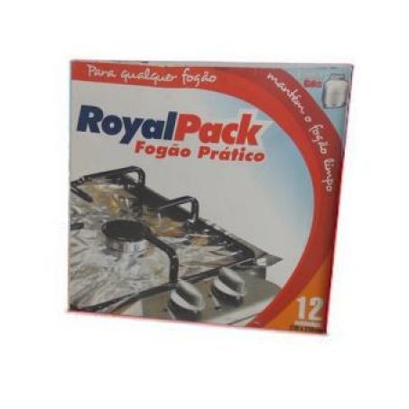 PAPEL ALUMINIO ROYAL PACK  FOGAO PRATICO