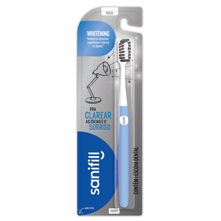 Escova dental clarear sanifill