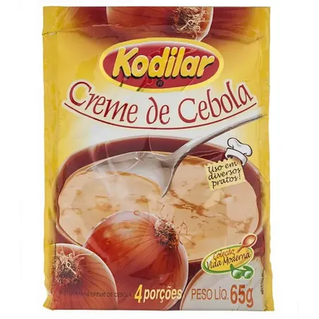 Creme Cebola Kodilar 65g Nat Life Com Bacon