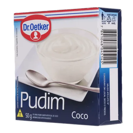 Pó Para Pudim Dr Oetker Coco Caixa 50G 360-4
