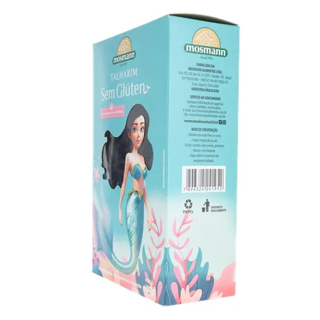 Massa mosmann talharim sereia cenoura/beterraba 200g 360-6