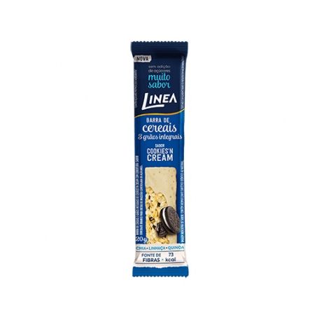 BARRA CEREAL LINEA DIET 20G COOKIES N CR