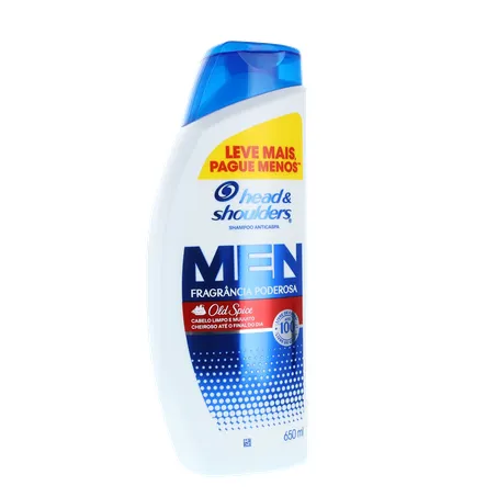 Shampoo Anticaspa Head & Shoulders Fragrância Poderosa Frasco 650ml 360-34