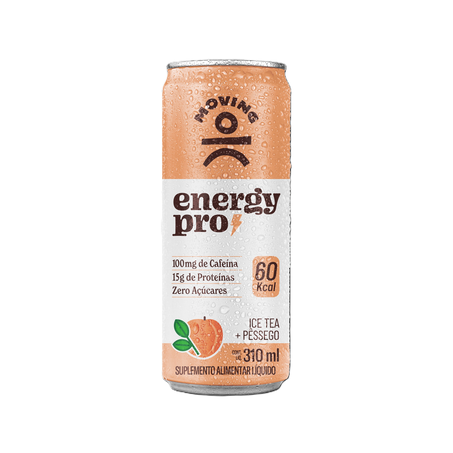 Suplemento Alimentar Líquido Moving Energy Pro Ice Tea  Pêssego 310ml