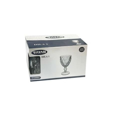 Conjunto de Taças Dila Com 6 Unidades 335ml