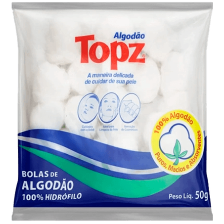 ALGODAO TOPZ BOLA 50G