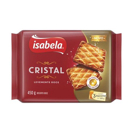 Biscoito isabela cristal doce 414g