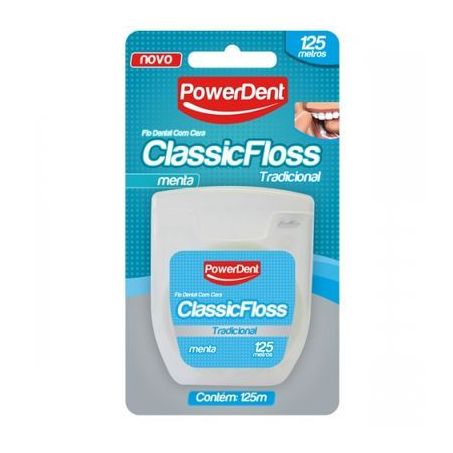 FIO DENTAL POWERDENT CLASSICFLOSS 125 M 1095      