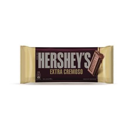 Barra de chocolate hersheys extra cremosa 92g