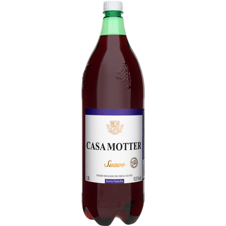 Vinho Motter Rosado Suave Pet 1,9 L 