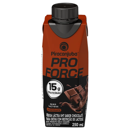 BEBIDA WHEY PIRACANJUBA PRO 15G CHOCOLATE 250ML