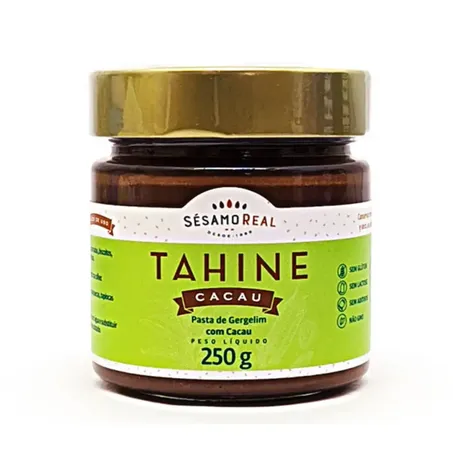 TAHINE CACAU SÉSAMO REAL 220GR