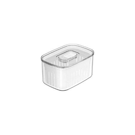 Organizador clear fresh c/ cesto 0,65l natural