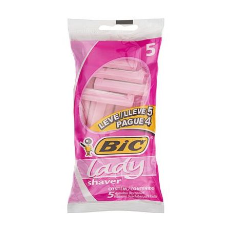 Aparelho barbear bic lady shaver l5p4*