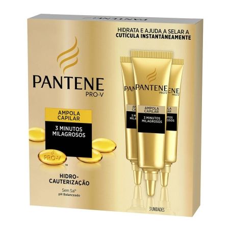 Ampola capilar pantene hidro caut 3x15