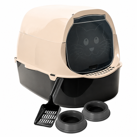 Kit sandbox fechado bege jelpast