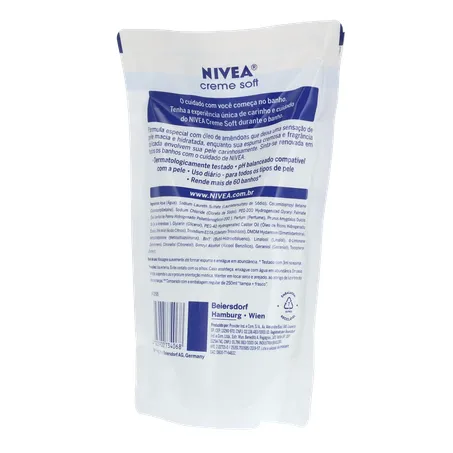 Sabonete Liquido Nivea Creme Soft Refil 200ml 360-20