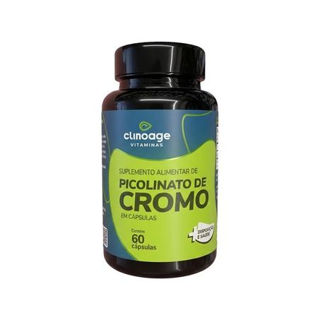 PICOLINATO DE CROMO 500MG 60CAPSULAS CLINOAGE