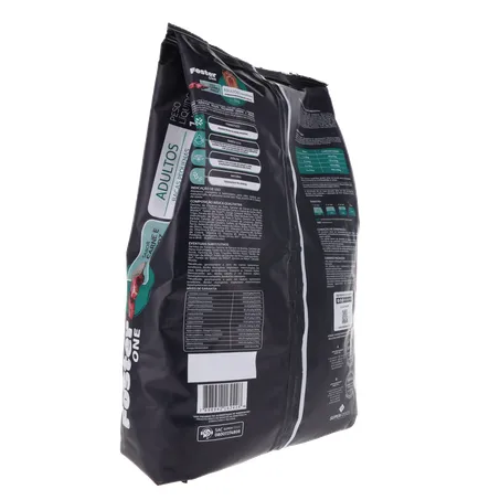 ALIMENTO PARA CÃO FOSTER ONE RAÇAS PEQUENAS CARNE E ARROZ PACOTE 1KG 360-13