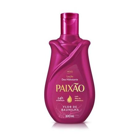 CREME HIDRAT PAIXAO 200ML FLOR DE BAUNILHA