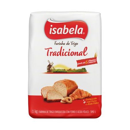Farinha de Trigo Isabela 1KG