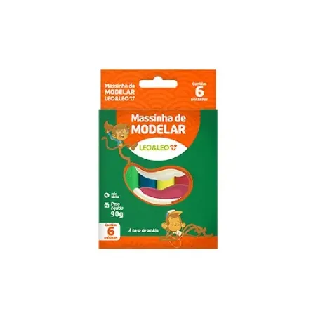 MASSINHA MODELAR 90G 6C LEO&LEO