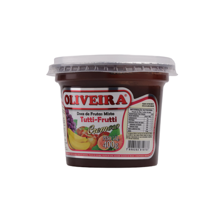 Doce Fruta Oliveira Tutti Frutti Pote 400g 
  360-4