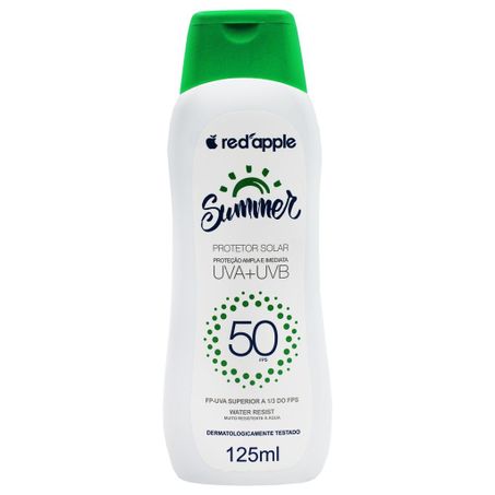 Protetor Solar Red Apple Summer Fps 50 125ml