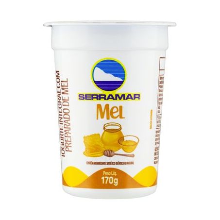 Iogurte Natural Serramar Mel 170G