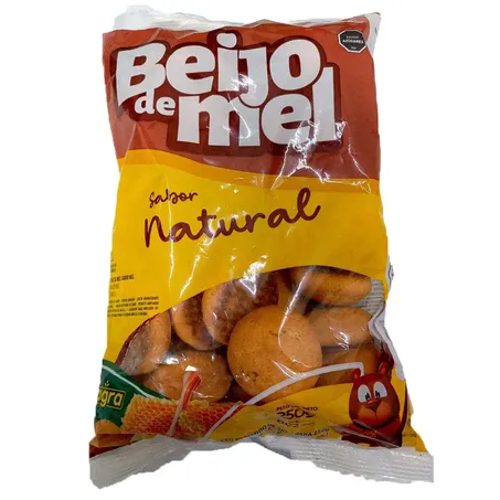 BISCOITO SAGRA BEIJO DE MEL TRADICIONAL 250G