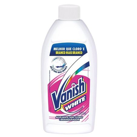 Alvejante vanish white sem cloro branqueador frasco 500ml