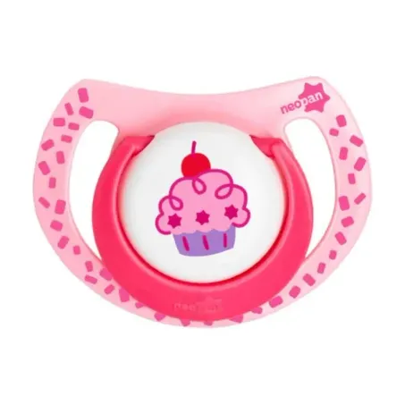 Chupeta Neopan Orto N2 Cupcake Rosa 4862