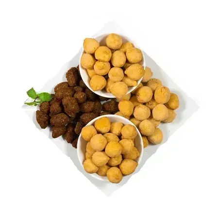 Mini salgados diversos lanche kg