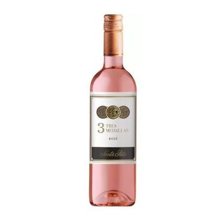 Vinho tres medallas sweet rose 750ml