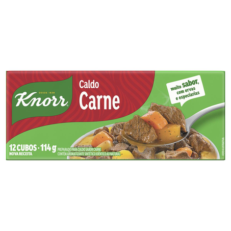 Caldo Knorr 114g - Carne