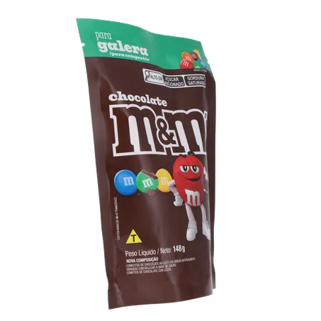 CHOC.M&MS 148G AO LEITE POUCH 360-31
