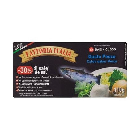 Caldo italiano fattoria itália peixe 110g