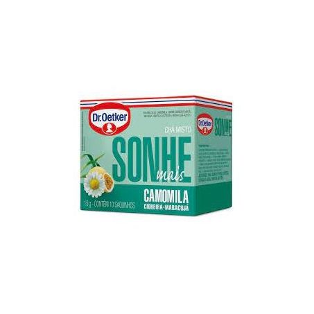 CHA DR OETKER SONHE MAIS 15 G C/10                