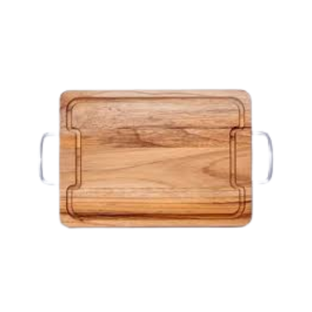 Tabua madeira jl 36x27 com alca de ferro