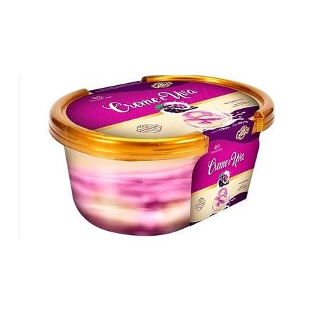 SORVETE GELLUS CREME E UVA 1L